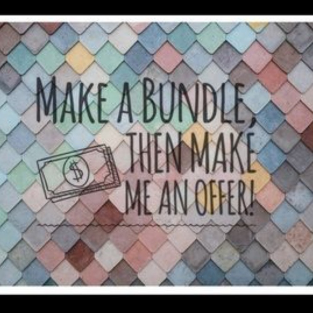 Make a bundle then make an offer! Fall savings!